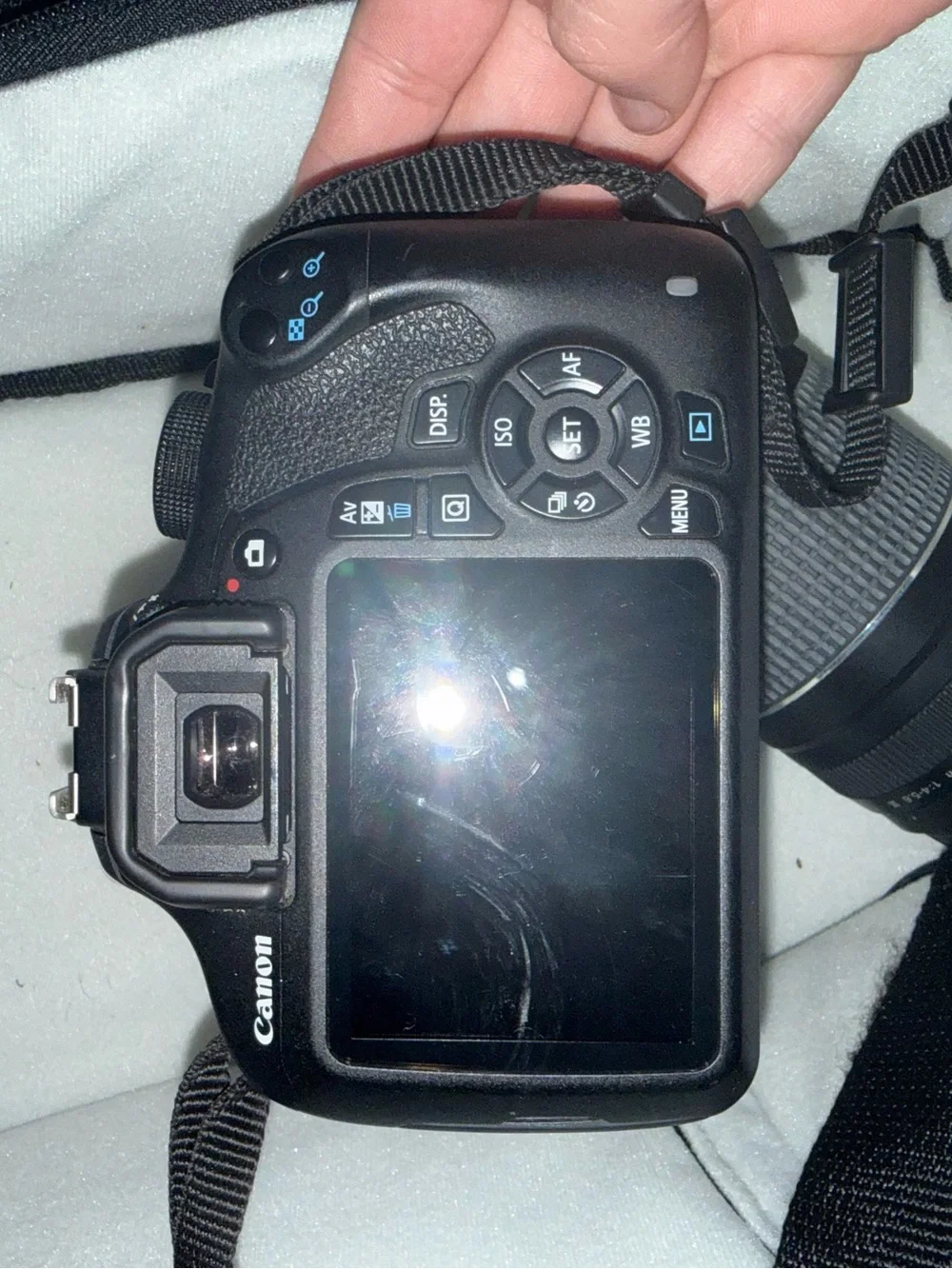 Canon EOS Rebel T5 body + 18-55mm kit lens + Canon EF 75-300mm lens